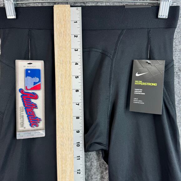 Nike Pro Hyperstrong MLB Black Compression Shorts Mens Size Small 880669-011 - Picture 5 of 7
